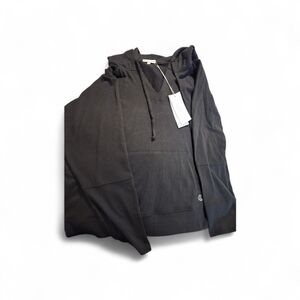 Johnny Was Calme Black Tencel Sweatshirt Size Large NWT